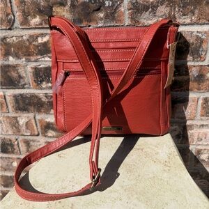 MultiSac Women's Elegant Shoulder Bag - Rich Orange